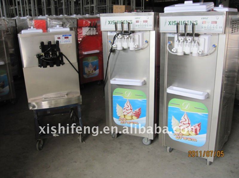 Table top Ice cream machine, rainbow ice cream machine