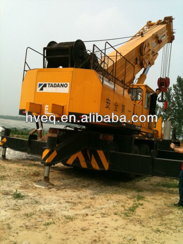 Tadano 120t used construction crane