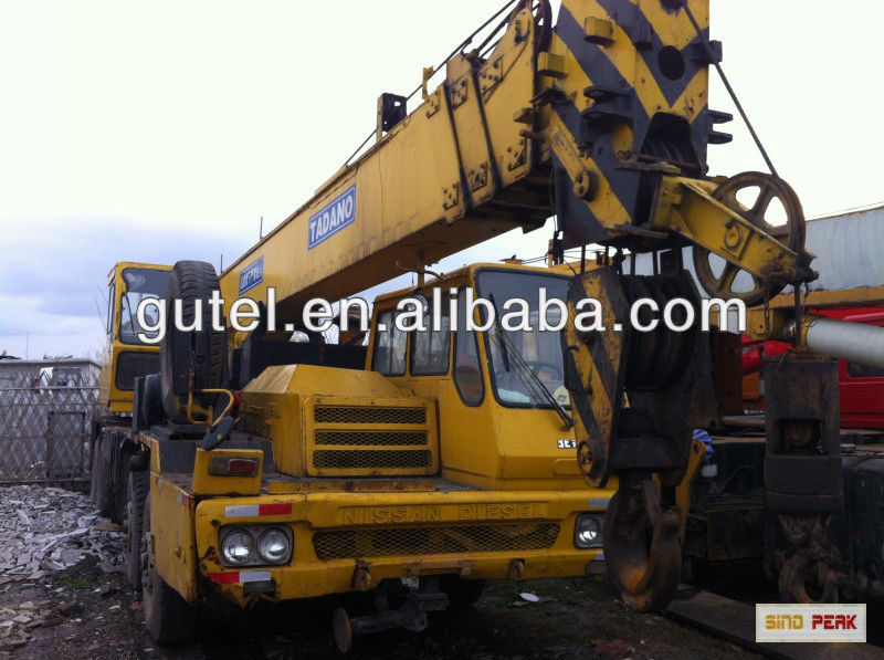 Tadano truck mounted crane nissan diesel original crane 30ton truck crane TL300E