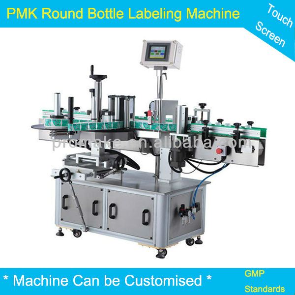 TAM accuracy round bottle labeling machine water bottle labeling machine