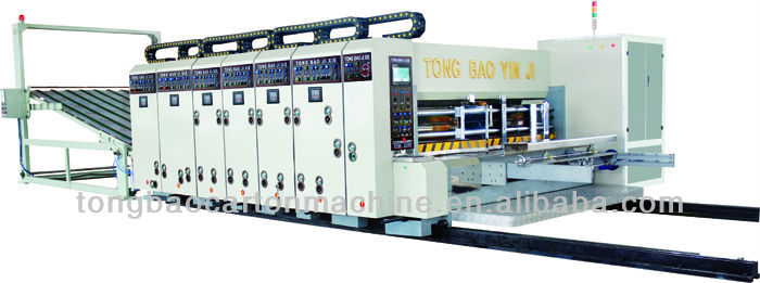 TB flexo printing slotting die-cutting machine corrugated carton machine,