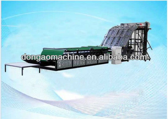 TB series full automatic flute laminating machine for corrugated cardboard