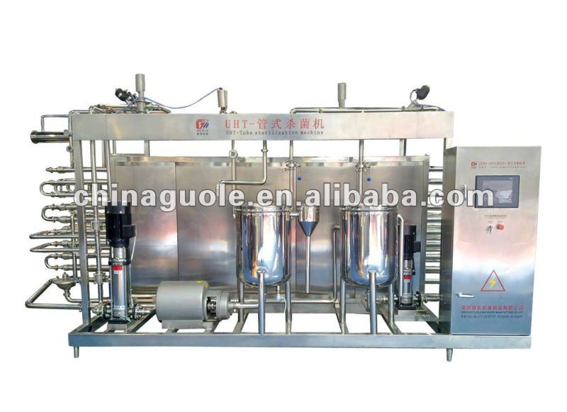 tea tube UHT sterilizing machine