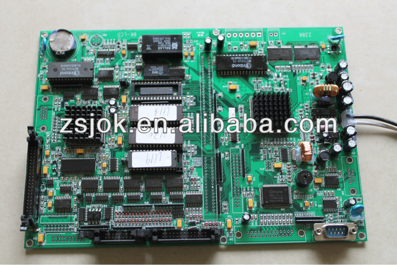 Techmation MMI386 mother board / display card/Memory board