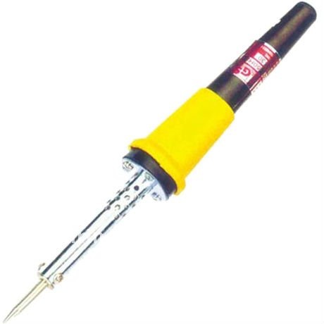 Temperature adjustable electric soldering iron