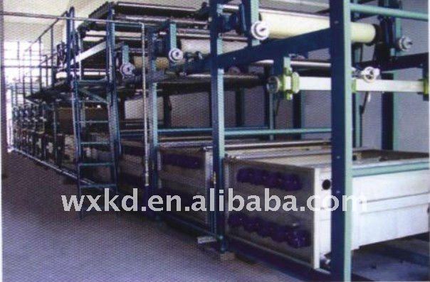 Textile cylinder knitted fabric mercerizing machine