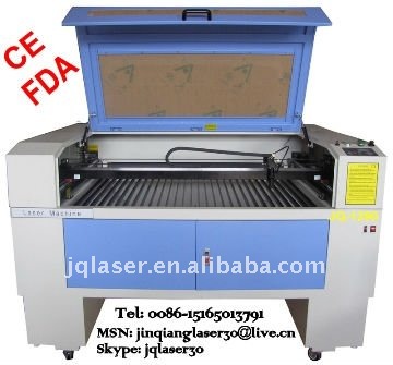 Textile Laser Cutting Machine with honeycomb worktable-JQ1290