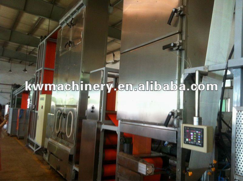 textile lift sling webbings continuous dyeing & finishing machine