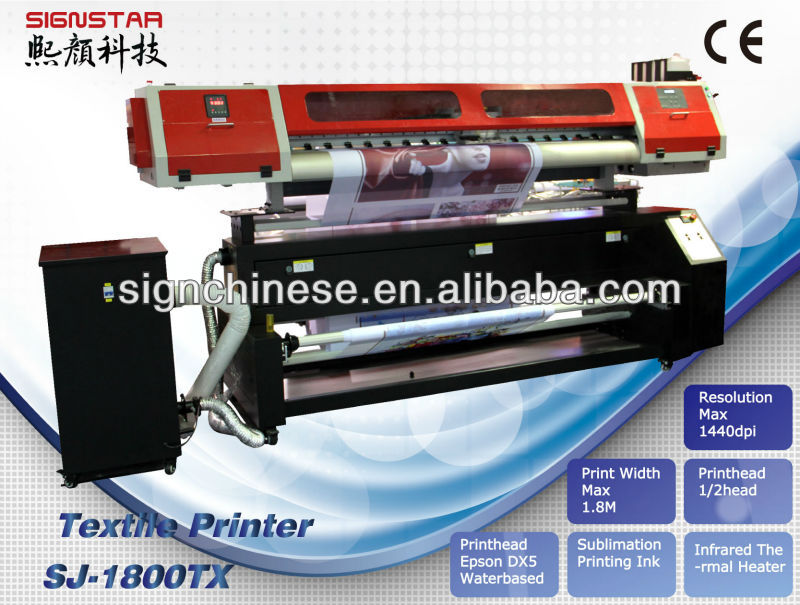 Textile printer/Sublimation printer/Flag printer with DX5 head