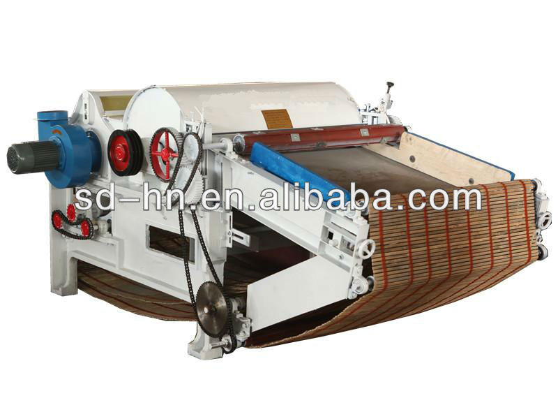 Textile recycling machine -- 1.3m working width -- 400mm dia