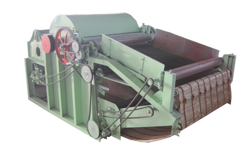 Textile recycling machine -- 1.3m working width -- 600mm dia