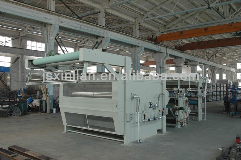 Textile shrinking machine