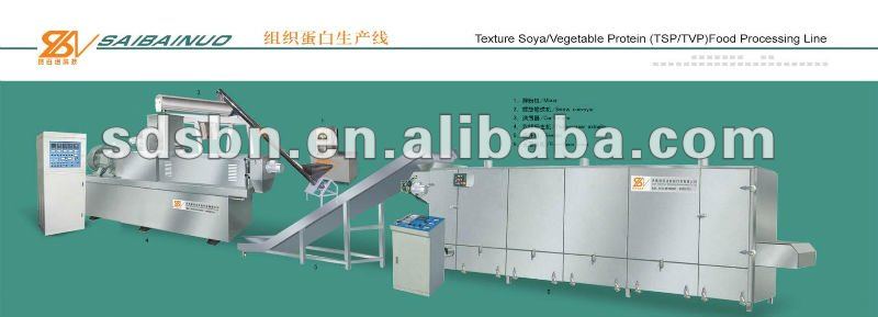 textured vegetable/soya protein machine