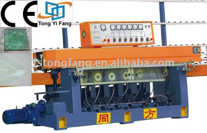 TF-6B Glass straight-line round edging machine