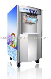 Thakon rainbow ice cream machine, making ice cream, also rainbow