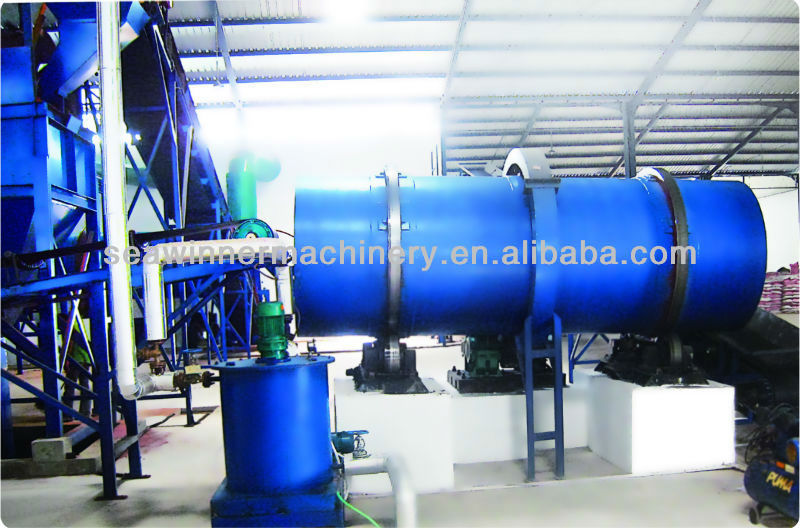 The Coating Machine for Granule Fertilizer