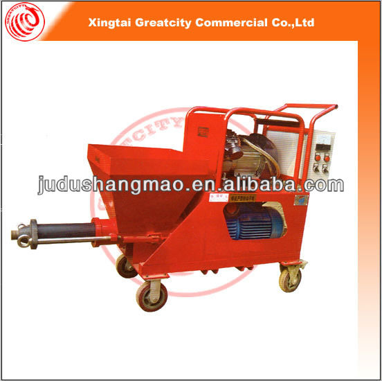 The Newest cement mortar spray machine for wall