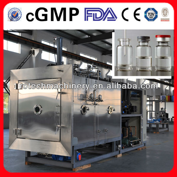 The pharmaceutical vaccine vacuum pharmaceutical freeze-drying machine (US FDA&EU cGMP Approved)