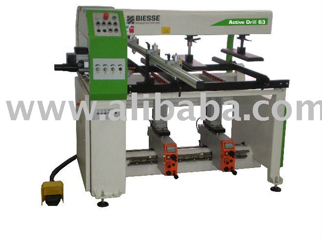 Three Head drilling machine