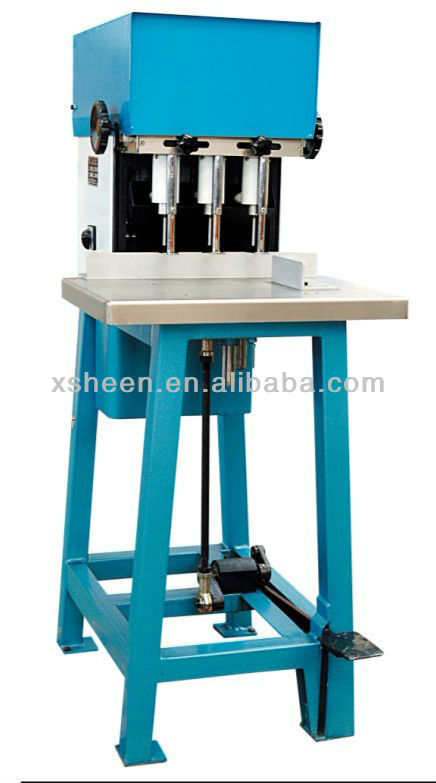 three Hole Paper Drilling Machine