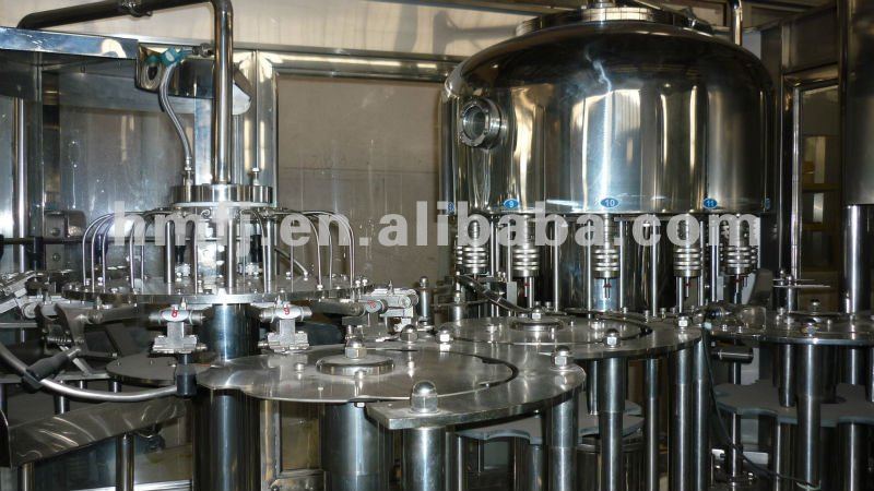 Three in one liquid filling machine