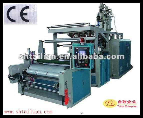 Three layers Co-Extrusion Stretch Film Machine