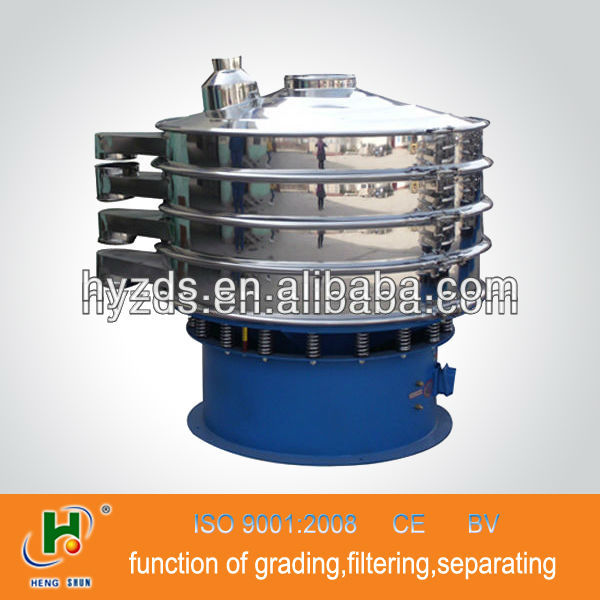 three levels standard powder vibrating screener