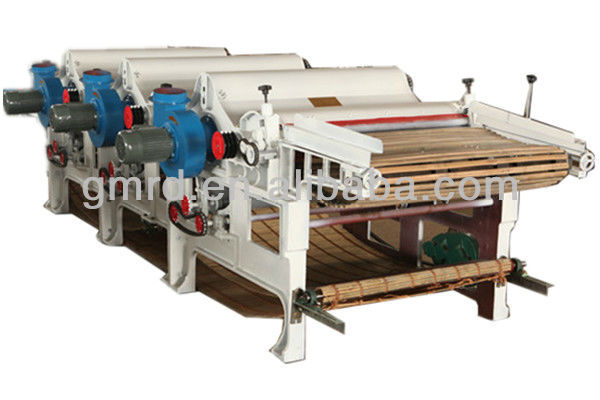 Three roller textile waste recycling machine manufacyure