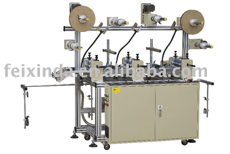 Three stations multi layer laminator