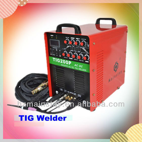 TIG200P Portable TIG Ac Dc Argon Aluminium Welding Machine