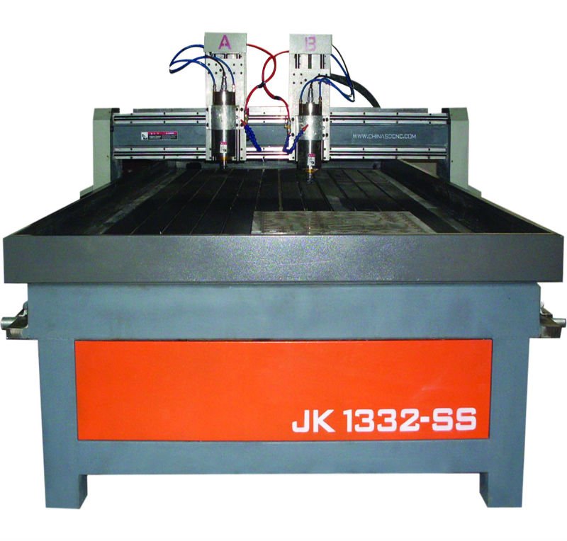 Tile engraving machine of double headed JK-1332-2