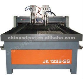 Tile engraving machine of double headed JK-1332-2