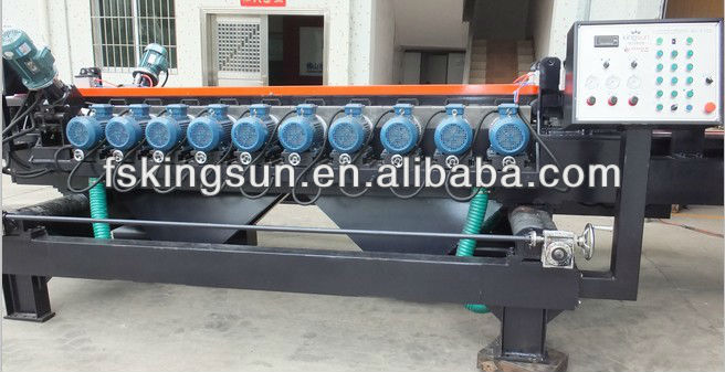 Tile Squaring and Chamfering Machine