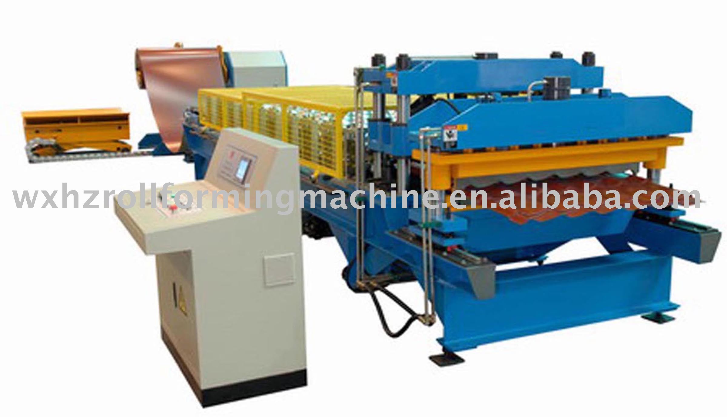 tile steel forming machine