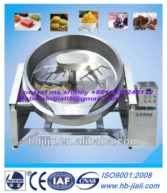 Tilting gas planetary mixer pot