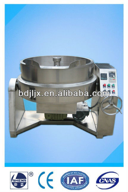 Tilting industrial electric cooker