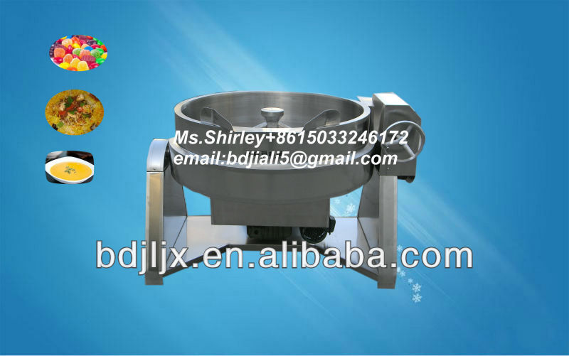 Tilting industrial water boiling pot