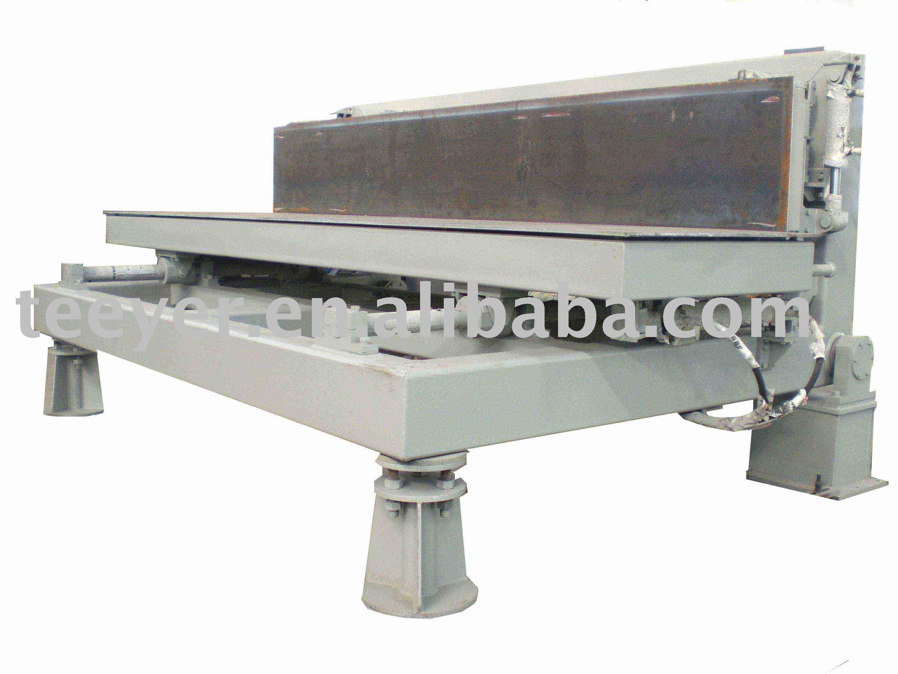 tilting plate machine/tilting table