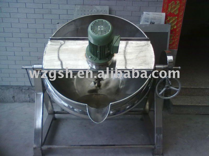 Tilting Steam Heating Jacketed Kettle made by SUS304