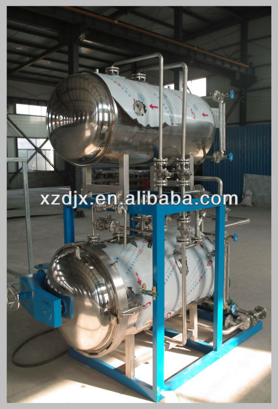 tin canned food processing machine