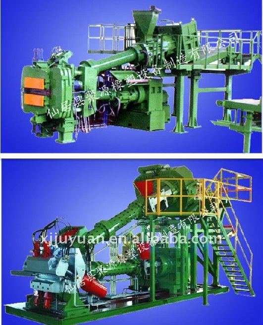 Tire compounding extruders Compound Tire Tread Extruder