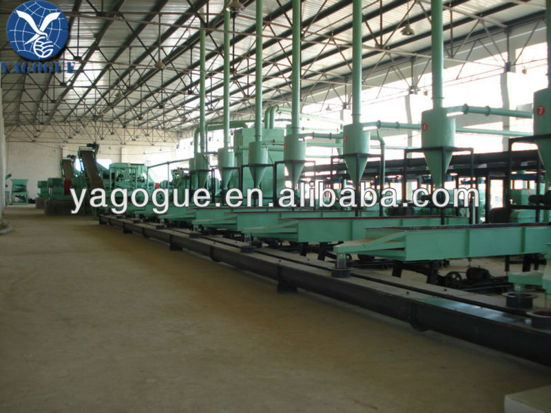 Tire Crusher for Scrap Tire Recycling Processing Line