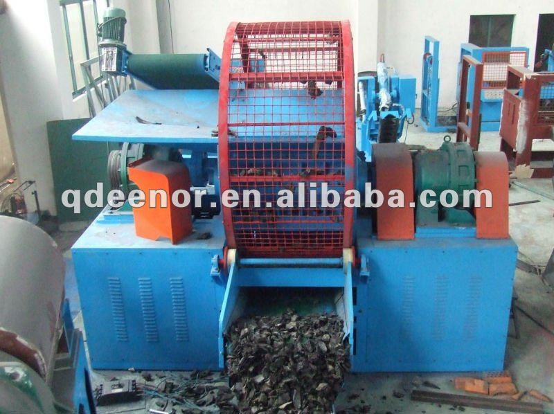 Tire Recycling Machine Whole Tyre Shredder