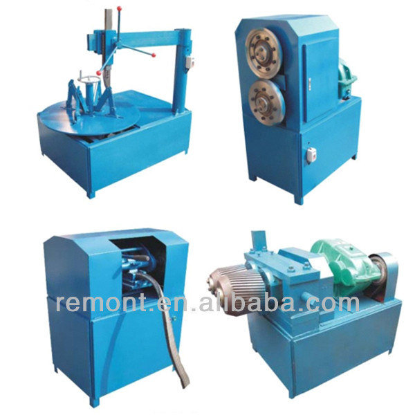 Tire shredder to rubber powder