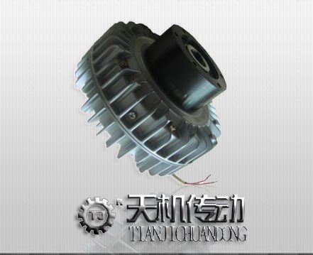 TJ-POC-A-10 hollow shaft magnetic powder clutch for Textile machine