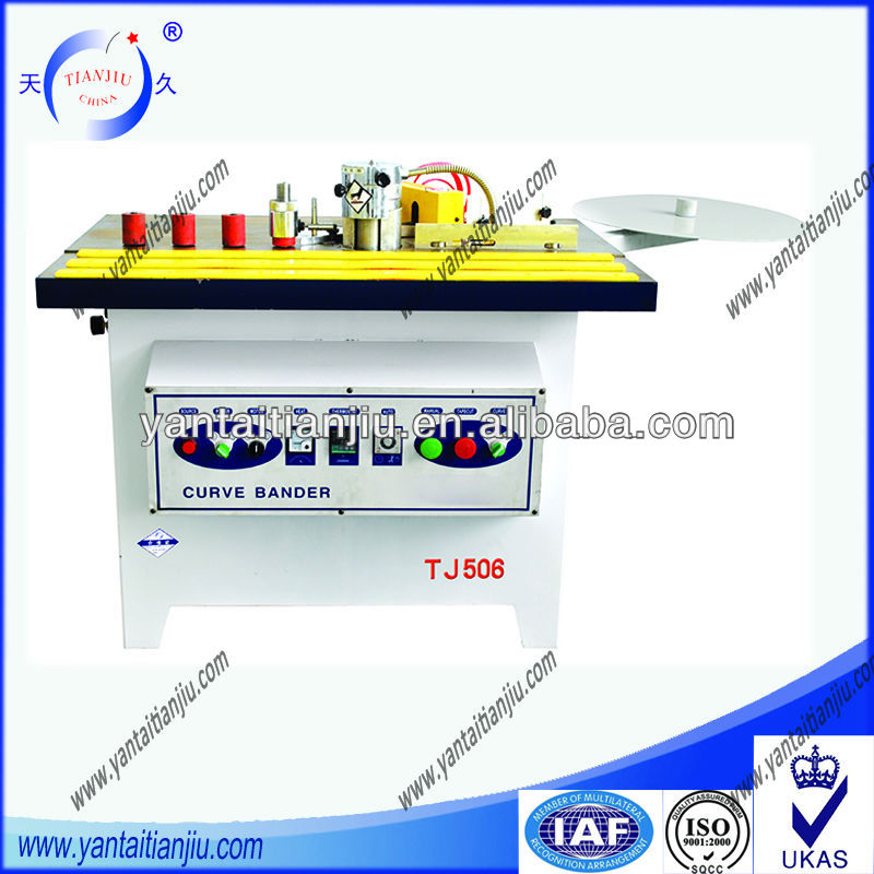 TJ506 Double-side curve-straight woodworking edge banding machine