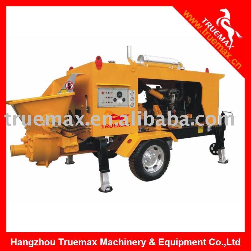 TM50D Stationary concrete trailer pump (diesel engine)