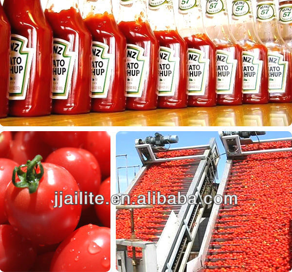 tomato ketchup line for all kinds of packing