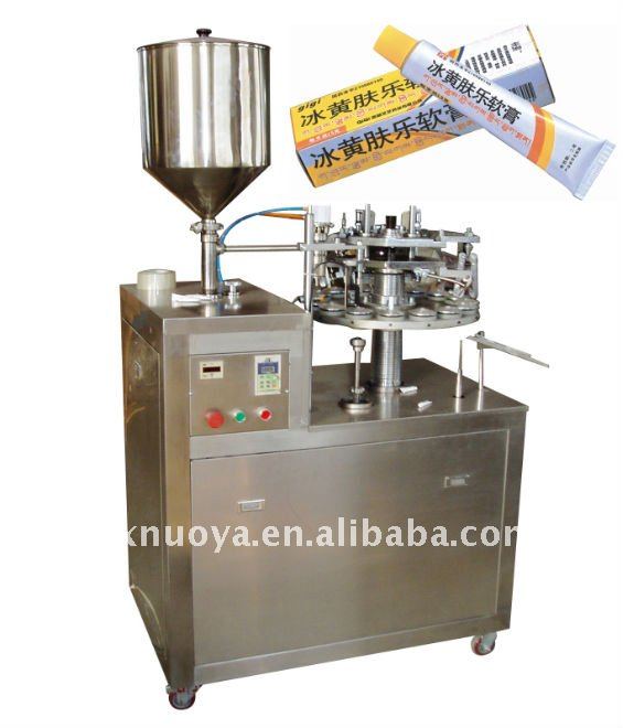 toothpaste tube filling machine