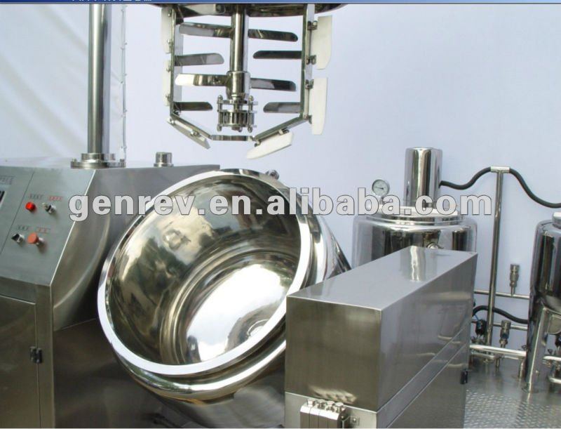 Toothpaste Vacuum Emusifying mixer(cosmetic and pharmaceutical cream)